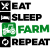 Kraftfahrzeug Traktor Statement Ackerbau Biobauer