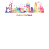 Barcelonische Skyline Barcelone