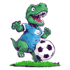 Soccer Dino - Dinosaure pour enfants