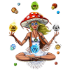 Hippie Mushroom Yoga