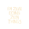 I'm Zion doing Zion things
