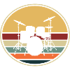 Drums Retro Drummer