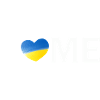 Home Ukraine Flag with Heart