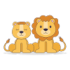 Petits lions