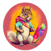 Pride LGBT Eichhörnchen
