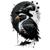 Vogel mit Hut