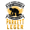Parkettleger unmöglich Fußbodenleger