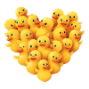 Baby duck heart