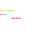 Hello World Code