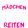 Echte mädchen reiten