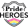 PrideHeroes Pan Flag