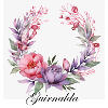 Laurel wreath with "Guirnalda" lettering
