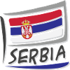 Drapeau de la Serbie