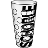 Schorleglas black