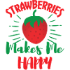 Strawberry makes me Happy
