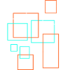 Quadrate Deko Muster