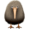 Super Cute Kiwi Bird