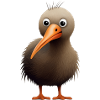 Cute Kiwi Bird