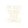 I'm Jude doing Jude things
