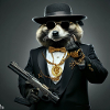 Gangster Raccoon