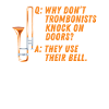 fanfare, trombone, fanfare, trombone