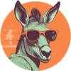 Donkey, Sunglasses, Mule, Mule