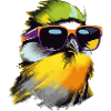 Cui la mésange