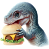 Cheeseburger Dinosauerier
