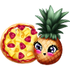 Pineapple and pizza