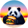 Panda au Cheeseburger Sunset