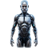 Robot futuriste avec IA