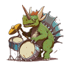 Rockin Triceratops