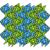 Kaiserfisch-Tessellation II