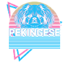 Pekingese Retro