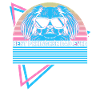 Meilleur papa pékinois jamais rétro