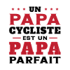 Papa Cycliste Humour Vélo Homme Humoristique