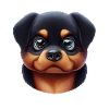 Majestic Rottweiler Art