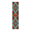 Buchstabe I- Boho-Design, buntes Monogramm
