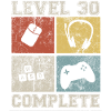 30 Birthday Gamer Level 30 complete Vintage