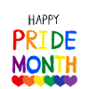 Happy Pride Month Rainbow Pride