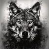WOLF WOLF WILD ANIMAL