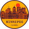 Winnipeg Skyline Circle Emblem