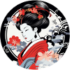 Geisha Japan Drawing