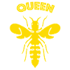bee queen gelb
