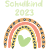 Schulkind 2023 - Regenbogen