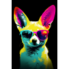 Fennec with Sunglasses