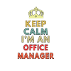 keep calm office manager