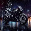 Motorcycle Digital Art