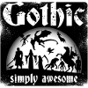 Gothic, spooky full moon creatures