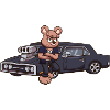 Fast And Angry Teddy Bear